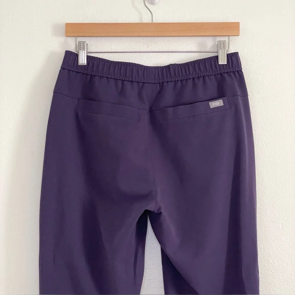 Figs Tansen Jogger Scrub Pants Limited Edition Purple Shadow Small Short